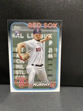 2024 Topps 73 Chris Murphy Boston Red Sox Rookie Baseball Card