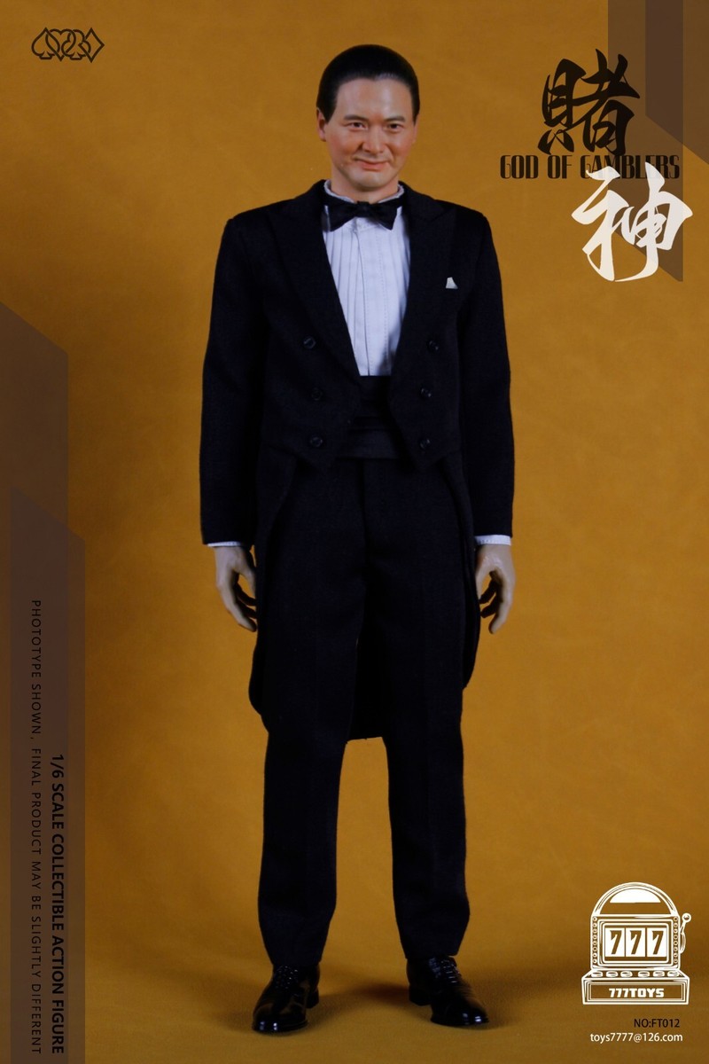 777TOYS 1/6 ゴッド ギャンブラー  FT012 チョウ 1/6 777TOYS FT012 God of Gamblers Male Chow Yun-Fat 12''Action