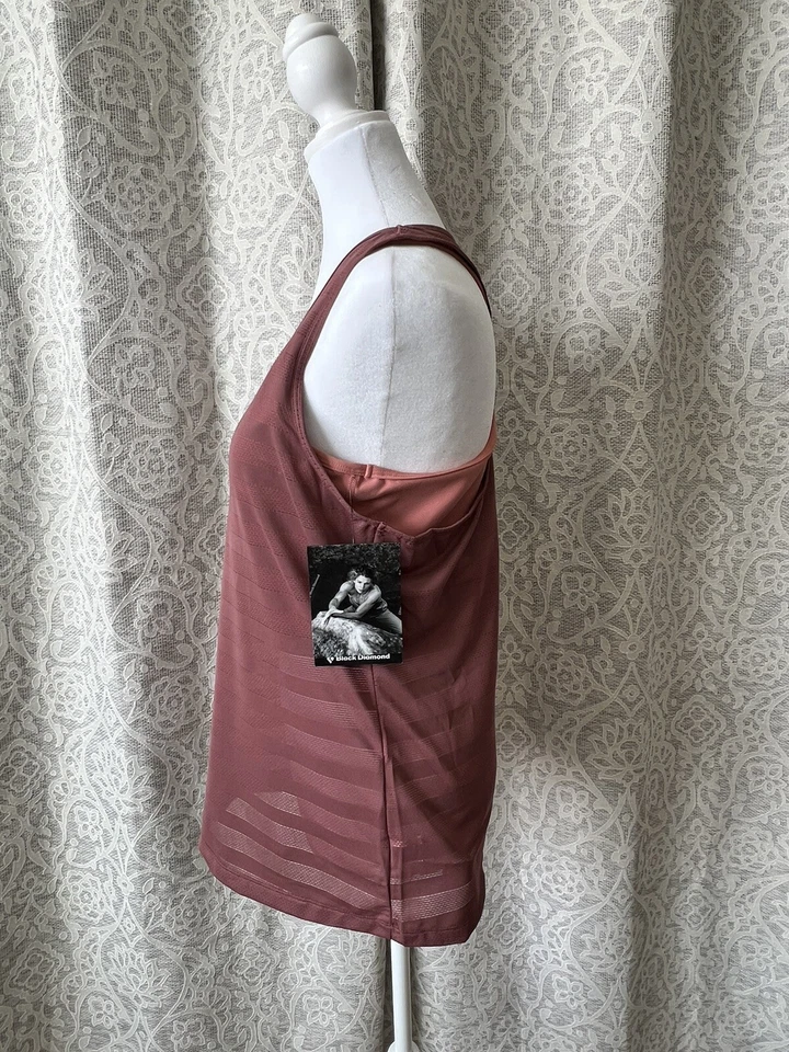NWT Black Diamond- Campus Tank (Petal) size Large. Built in Bra - Image 2 of 4
