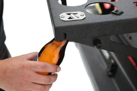 Mesa de puerta trasera Smittybilt 2007-17 (acero de 1/8 pulgadas) 2793 para Jeep Wrangler JK JKU Foto 2 de 2