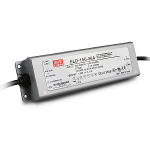 Mean Well ELG-150-36A AC/DC - LED - Power Sply - Const Curr/Volt - 150.1W - A...