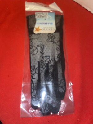Women's Ladies Lace Touchscreen Unlined Fashion Sexy Short Gloves-New-EstateFind