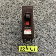 Wadsworth A115NI 15 Amp “15” On Handle 1P METAL FOOT Circuit Breaker A15 A115