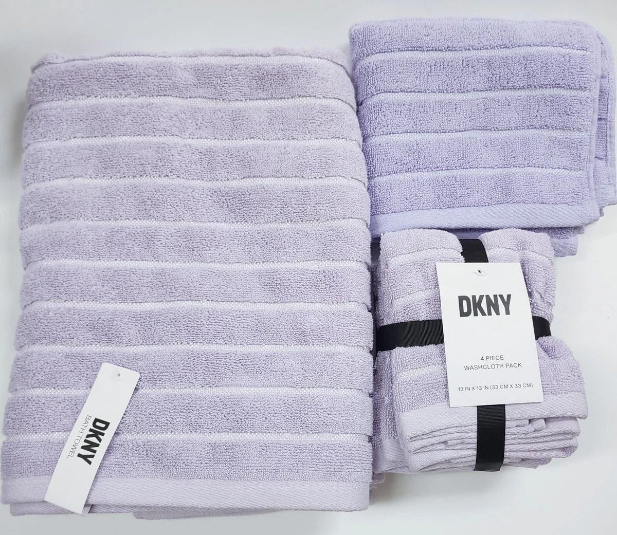 DKNY Pair of bath towels. Price 4200