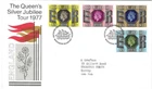 GB Comm/FDC  - Silver Jubilee - Visit of Queen to Manchester - 1977 (ROY125)