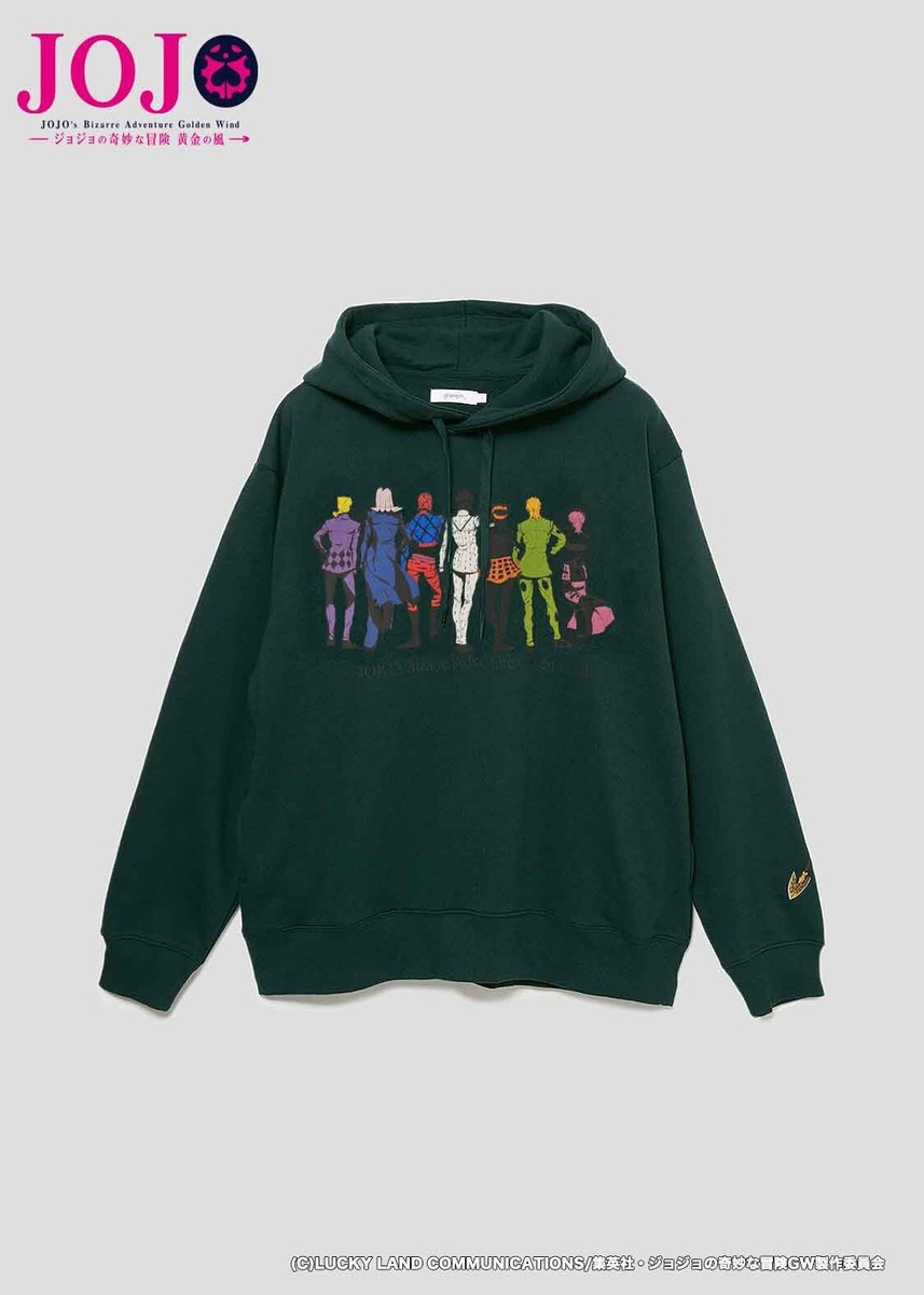 Graniph] Golden Wind (JoJo's Bizarre Adventure) | Loose fit hoodie