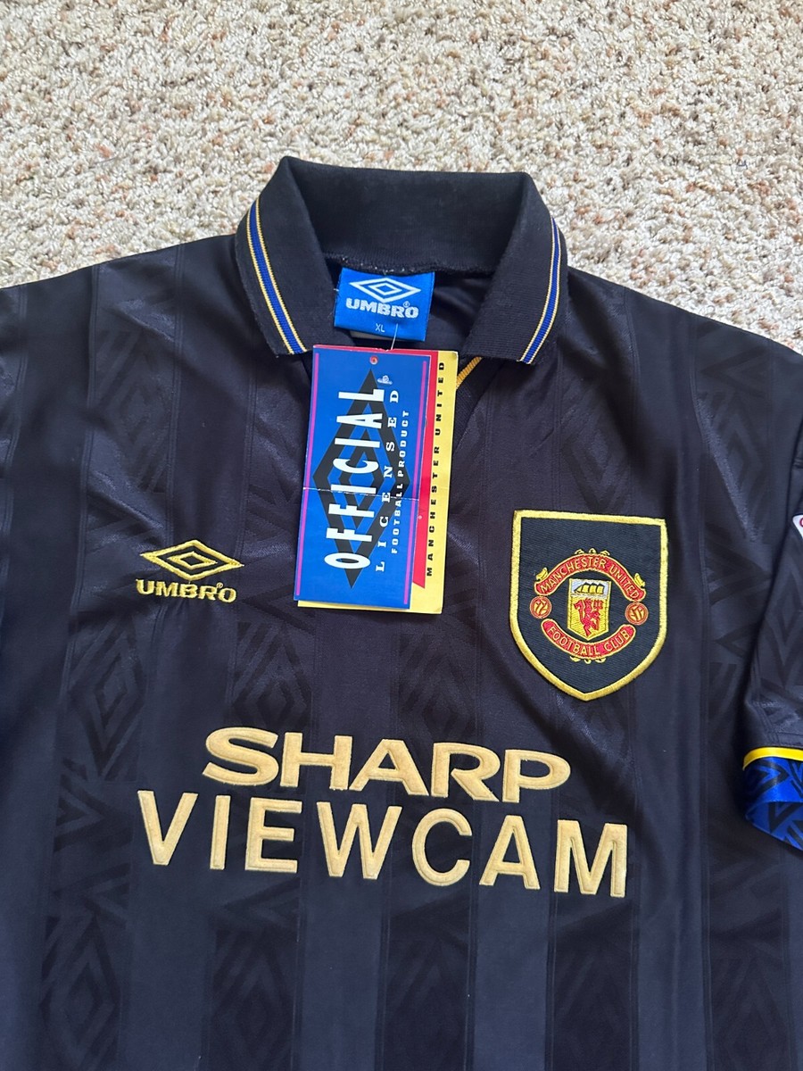 BNWT Manchester United 1995 Kung Fu #7 Cantona XL shirt jersey | eBay