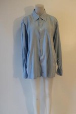 Mens Bugatchi Blue Button Down Shirt L 