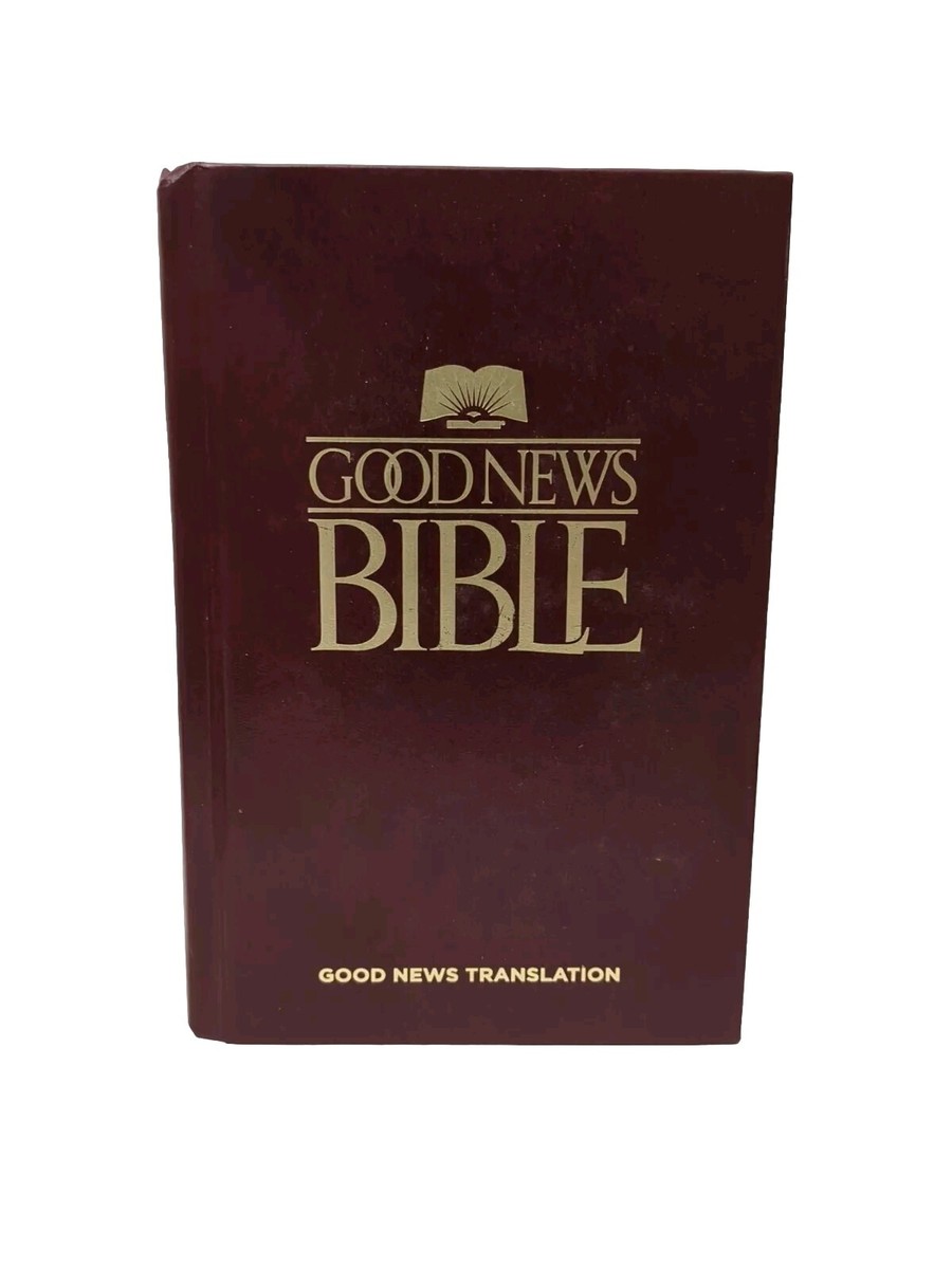 Good News Bible Good News Translation English 1992 Burgundy