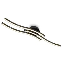 Briloner Led Wand- Und Deckenleuchte Schwarz LED/19W