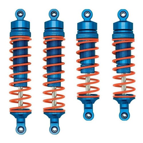 4 piezas amortiguador de metal para 1/10 radiocontrol Traxxas Slash VXL 4x4 2x4 estampida Rustler - Imagen 11 de 17