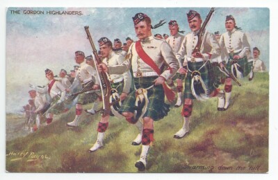 Pre-WW1 Gordon Highlanders HARRY PAYNE ---- unbenutzter PC