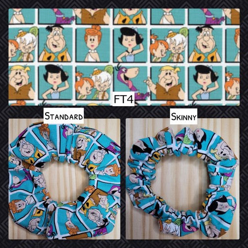 Picapiedra Scrunchies | Hecho a mano en EE. UU. | Silicona elástica de larga duración - Imagen 7 de 9