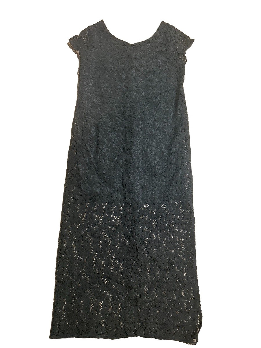 chinese dress ladies Marlene Black Flared Lace Maxi Dress