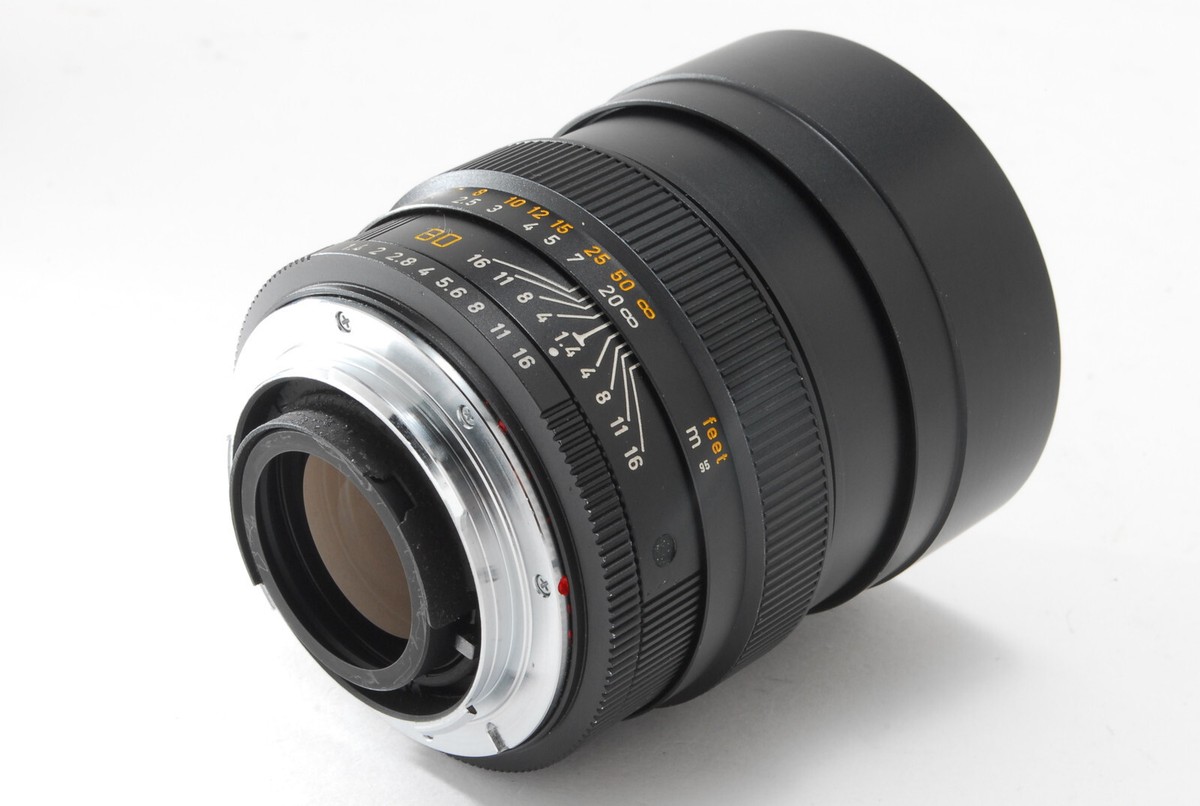 Leica Summilux R-Only 80mm F/1.4 Portrait Lens From Japan #585 | eBay