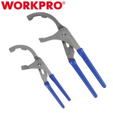 Workpro 2-piece 9 12 Adjustable Oil Filter Wrench Set Removal Pliers Tools