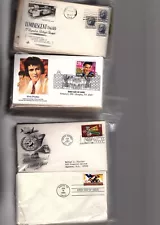 US stamp fdc  covers  725 + 1960s-1990s addressed and not some UN  (bb4