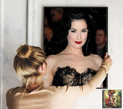 Dita von Teese Foto/Poster bis 30 Zoll