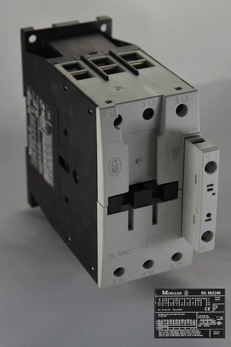 DILM40 (230V50HZ,240V60HZ) Klockner Moeller Contactor DIL - DILM  40A 30HP@460V