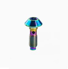 Oil Slick Titanium Banjo Bolt For Magura Mt8 Mt7 Mt6 Mt5 Calipers