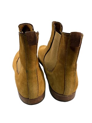 Aldo Mens Size 12 Brown Suede Slip On Chelsea Dress Boots | eBay display picture 2