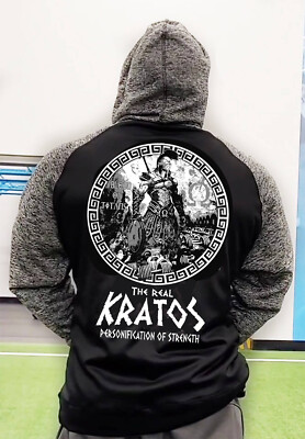 Iron Gods Workout Hoodie Kratos, Gym Hoodie, Gym Apparel