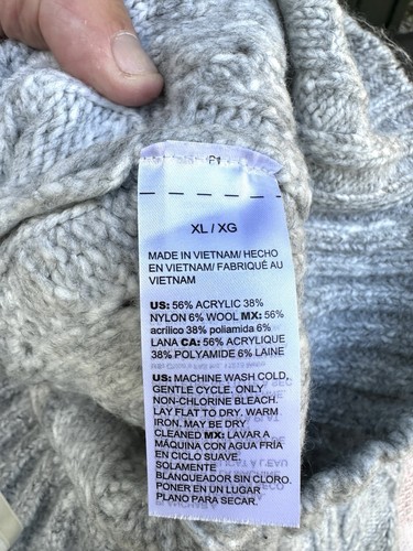 Maglione collo barca nuovo con etichette Casa Bianca mercato nero XL - Foto 3 di 3