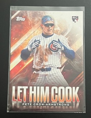 2024 Pete Crow-Armstrong Let Him Cook Topps Update - Let Him Cook LHC-18 NM
