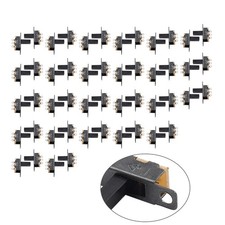 50Pcs 8mm Vertical Slide Switch SPDT 2 Position 3 Terminals PCB Panel Latching