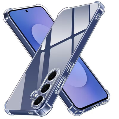 Anti Drop Clear Shockproof Case für Samsung A06 A07 S24 S25 S25 S26 Plus & Ultra