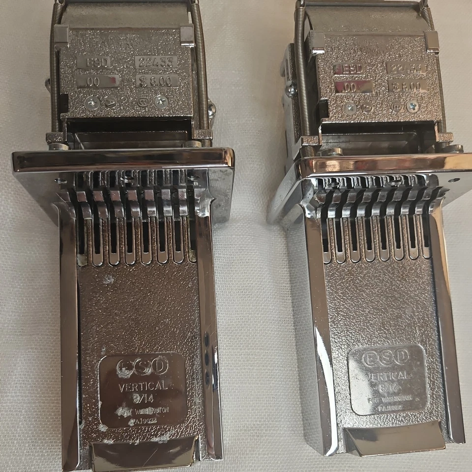 E-21728 ESD Vertical 8 Slides de Moedas Conjunto Para $2 Lote de 2 Slides - Imagem 3 de 4