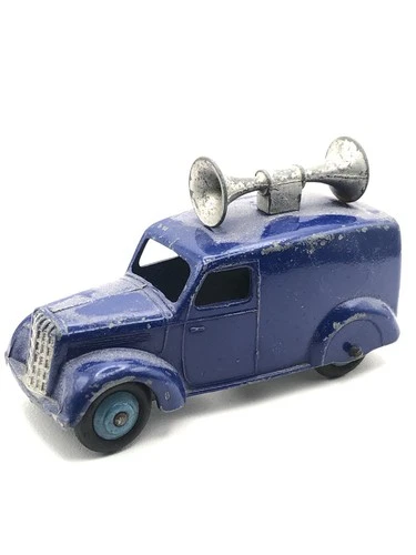 Vintage Diecast Dinky Toys No. 492 34c Loudspeaker Van Blue Rare