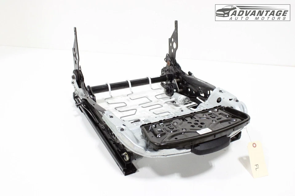 BMW 328I GT XDRIVE F34 2014-2016 asiento delantero izquierdo marco de riel de vía con motor OEM Foto 2 de 4