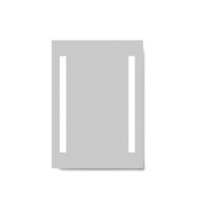 Bathroom Mirror Wall Hung Mount LED Light Battery Illuminated Modern 500 x 700mm