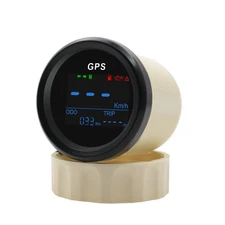 Geloo 52mm 2” Digital MPH GPS Speedometer Gauge Waterproof Adjustable for