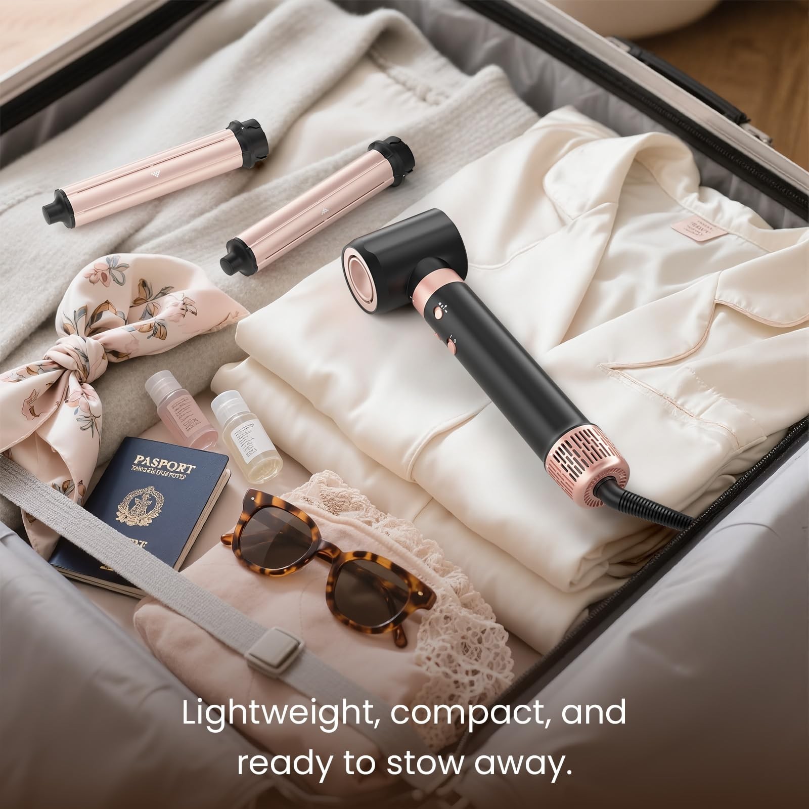 Dual Voltage 3 in 1 Hot Hair Styler – High-Speed Hair Dryer with Air Style