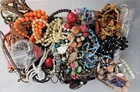 5lbs+  Wearable Costume Jewelry Lot Necklaces Bracelets Earrings Vintage to Now