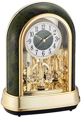 Rhythm Citizen PARDREAM R427 4RN427-005 Funkuhr 12 Melodien grün