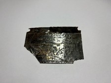 Ferguson Sherman Type 10H Plough Brass Badge