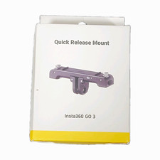 Insta360 GO 3 Quick Release Mount, Black, for Insta360 Camera,