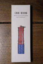 New Olight i3E EOS 90 Lumens Keychain Flashlight EDC Flashlight, Stars & Stripes