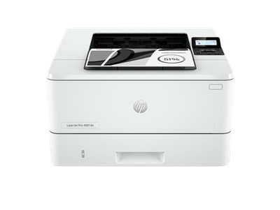 HP LaserJet Pro 4001dn Laser Printer, Black And White Mobile Print Up to 80,000
