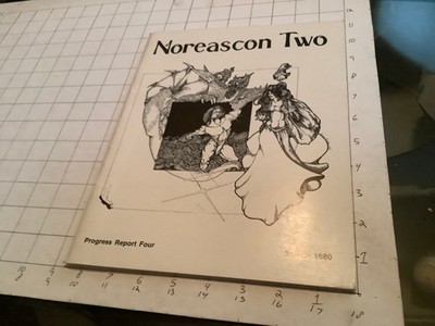 original SF: NOREASCON TWO progress report 4; march 1980 - 64pgs