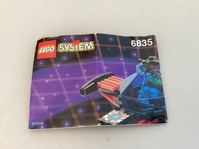 Vintage Lego Space: 6835 Saucer Scout & 6811 Pulsar Charger Complete