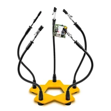 KOTTO Third Hand Soldering Stand Tool PCB Holder Five Arms Craft Jewelry Hobby