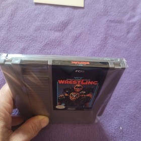 WCW World Championship Wrestling NES CIB Complete in box