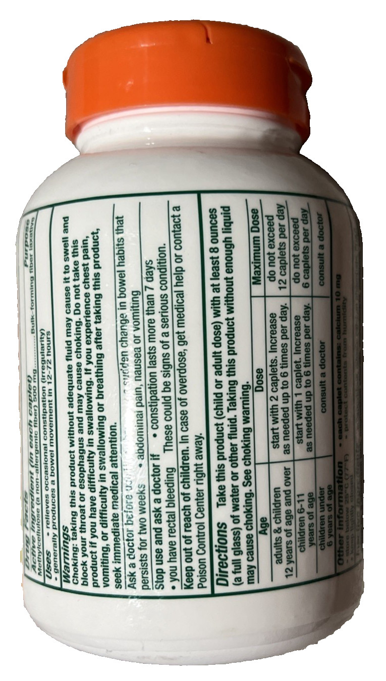 Citrucel 180CT Fiber Laxative Constipation Gas Relief Gut Health Exp 11/26 New