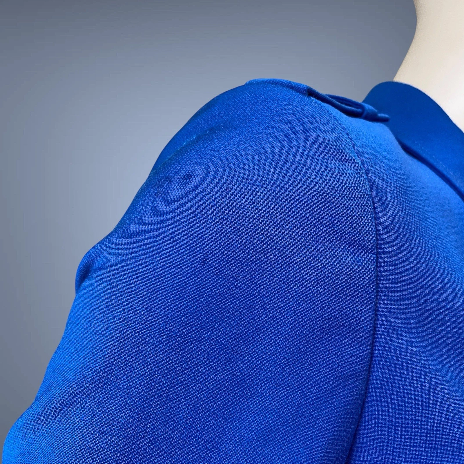 Giacca blazer lana blu Versace Versus anni 90 vintage taglia 42 S (difetti)