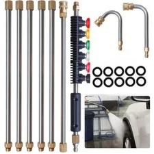 120 inch Pressure Washer Extension Wand Replaceable Upgraded Power Washer Lance