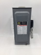 Square D H361NRB 30 Amp 3 Pole 600 VAC Type 1 Fused Heavy Duty Safety Switch